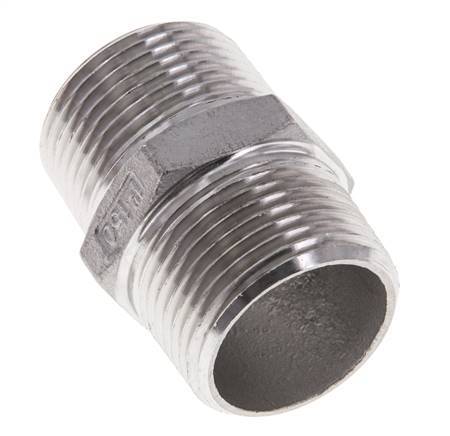 1'' NPT Stainless steel Double Nipple 16 Bar