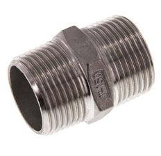 R 1'' Stainless steel Double Nipple 16 Bar