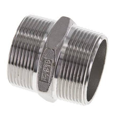 1 1/2'' NPT Stainless steel Double Nipple 16 Bar