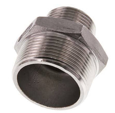 R 1 1/2'' x R 1'' Stainless steel Double Nipple 16 Bar