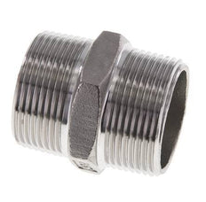 1 1/4'' NPT Stainless steel Double Nipple 16 Bar