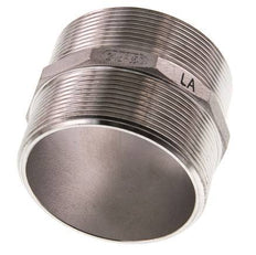 G 2 1/2'' Stainless steel Double Nipple 16 Bar