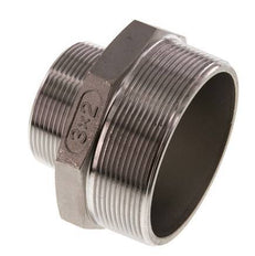 R 3'' x R 2'' Stainless steel Double Nipple 16 Bar