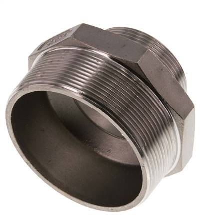 R 3'' x R 2'' Stainless steel Double Nipple 16 Bar