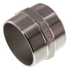 R 3'' Stainless steel Double Nipple 16 Bar