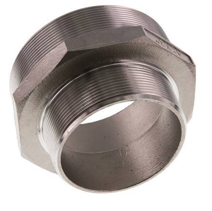 R 4'' x R 3'' Stainless steel Double Nipple 16 Bar