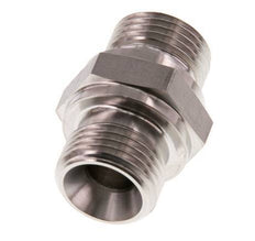 G 1/2'' Stainless steel Double Nipple 400 Bar - Hydraulic