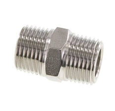 1/2'' NPT Stainless steel Double Nipple 210 Bar - Hydraulic