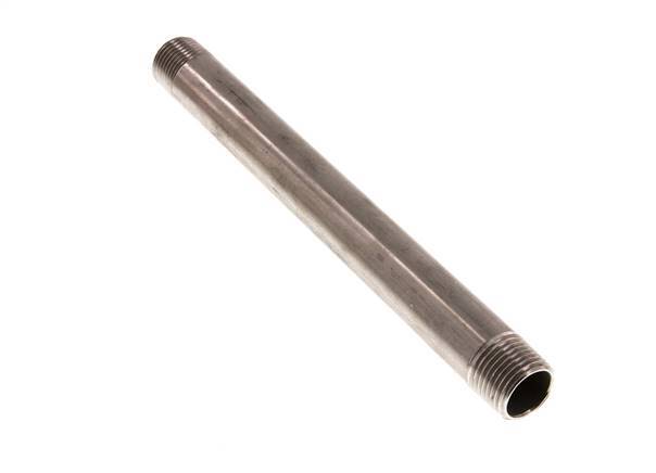 R 1/2'' Stainless steel Double Pipe Nipple 20 Bar DIN 2982 - 200mm