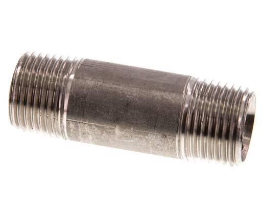 R 1/2'' Stainless steel Double Pipe Nipple 20 Bar DIN 2982 - 60mm