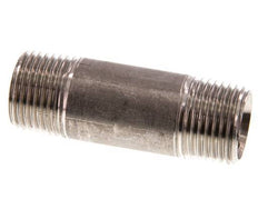 R 1/2'' Stainless steel Double Pipe Nipple 20 Bar DIN 2982 - 60mm