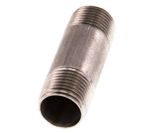 R 1/2'' Stainless steel Double Pipe Nipple 20 Bar DIN 2982 - 60mm