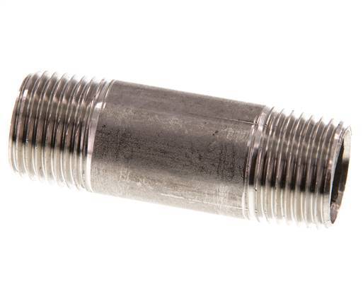 R 1/2'' Stainless steel Double Pipe Nipple 20 Bar DIN 2982 - 60mm