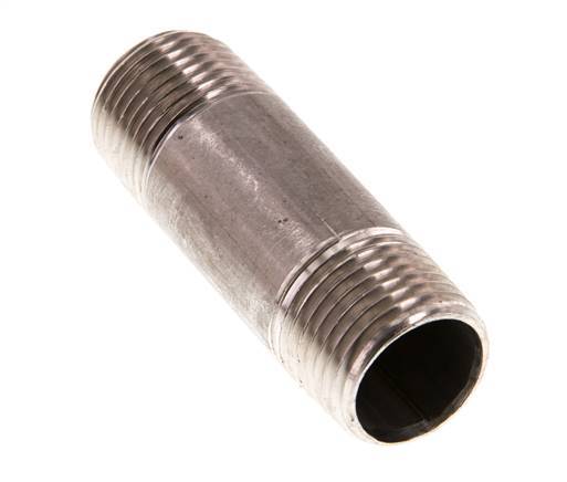 R 1/2'' Stainless steel Double Pipe Nipple 20 Bar DIN 2982 - 60mm