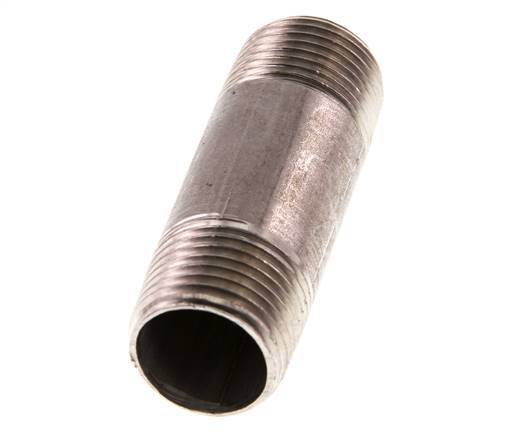 R 1/2'' Stainless steel Double Pipe Nipple 20 Bar DIN 2982 - 60mm