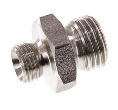 G 1/4'' x G 1/8'' Stainless steel Double Nipple 40 Bar