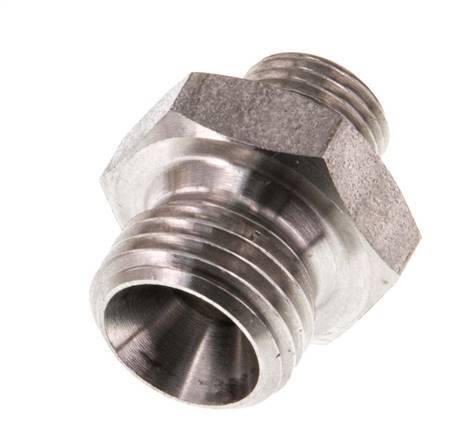 G 1/4'' x G 1/8'' Stainless steel Double Nipple 40 Bar