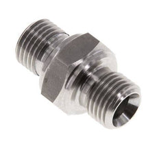G 1/4'' Stainless steel Double Nipple 400 Bar - Hydraulic