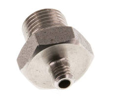 G 1/8'' x M5 Stainless steel Double Nipple 40 Bar