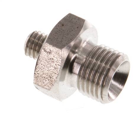 G 1/8'' x M5 Stainless steel Double Nipple 40 Bar