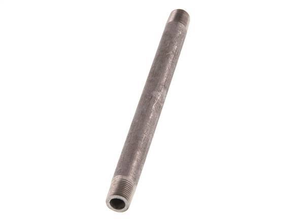 R 1/8'' Stainless steel Double Pipe Nipple 20 Bar DIN 2982 - 120mm