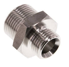 G 3/4'' x G 1/2'' Stainless steel Double Nipple 40 Bar