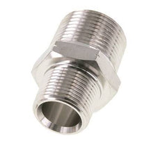 3/4'' NPT x 1'' NPT Stainless steel Double Nipple 140 Bar - Hydraulic