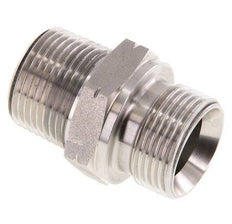 3/4'' NPT x G 3/4'' Stainless steel Double Nipple 40 Bar - Hydraulic