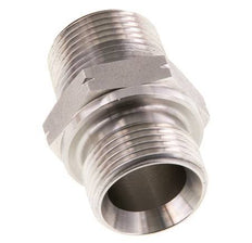 3/4'' NPT x G 3/4'' Stainless steel Double Nipple 40 Bar - Hydraulic