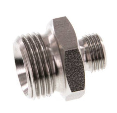 G 3/8'' x G 1/8'' Stainless steel Double Nipple 40 Bar
