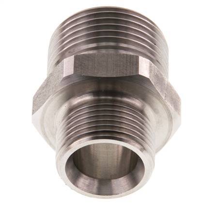 G 1'' x G 3/4'' Stainless steel Double Nipple 40 Bar