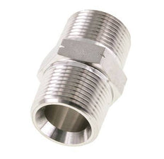 1'' NPT Stainless steel Double Nipple 140 Bar - Hydraulic