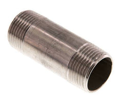 R 1'' Stainless steel Double Pipe Nipple 20 Bar DIN 2982 - 80mm