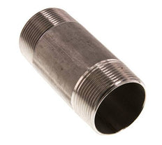 R 1 1/2'' Stainless steel Double Pipe Nipple 20 Bar DIN 2982 - 100mm