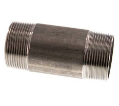 R 1 1/2'' Stainless steel Double Pipe Nipple 20 Bar DIN 2982 - 100mm