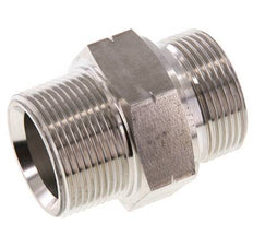 1 1/4'' NPT x G 1 1/4'' Stainless steel Double Nipple 40 Bar - Hydraulic