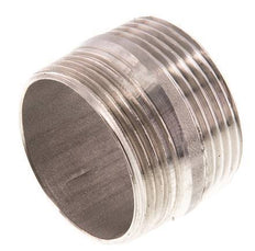 R 1 1/4'' Stainless steel Double Pipe Nipple 20 Bar DIN 2982 - 30mm