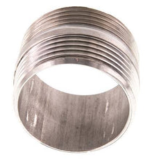 R 1 1/4'' Stainless steel Double Pipe Nipple 20 Bar DIN 2982 - 30mm