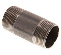 R 1 1/4'' Stainless steel Double Pipe Nipple 20 Bar DIN 2982 - 80mm