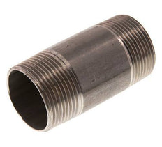 R 1 1/4'' Stainless steel Double Pipe Nipple 20 Bar DIN 2982 - 80mm