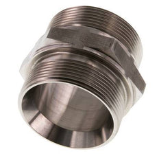 G 2'' Stainless steel Double Nipple 160 Bar - Hydraulic