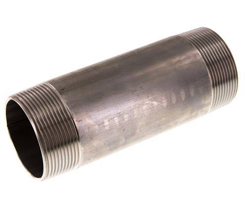 R 2'' Stainless steel Double Pipe Nipple 20 Bar DIN 2982 - 150mm