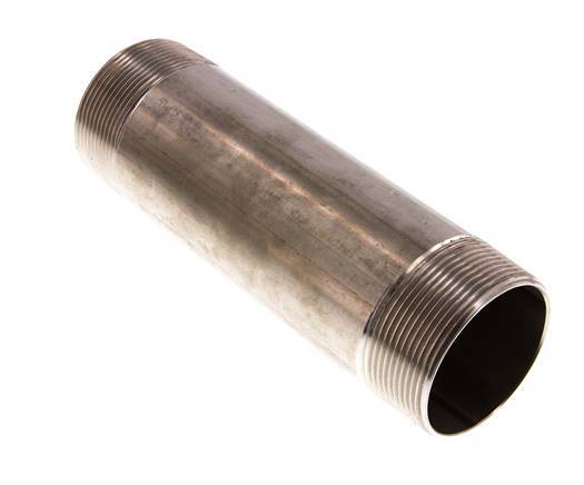 R 2'' Stainless steel Double Pipe Nipple 20 Bar DIN 2982 - 180mm