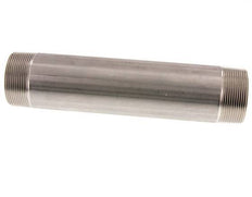 R 2'' Stainless steel Double Pipe Nipple 20 Bar DIN 2982 - 250mm