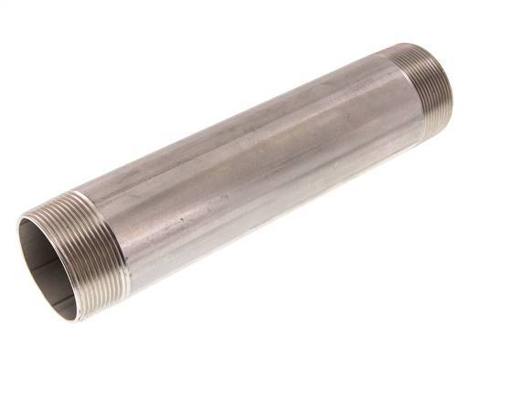 R 2'' Stainless steel Double Pipe Nipple 20 Bar DIN 2982 - 250mm