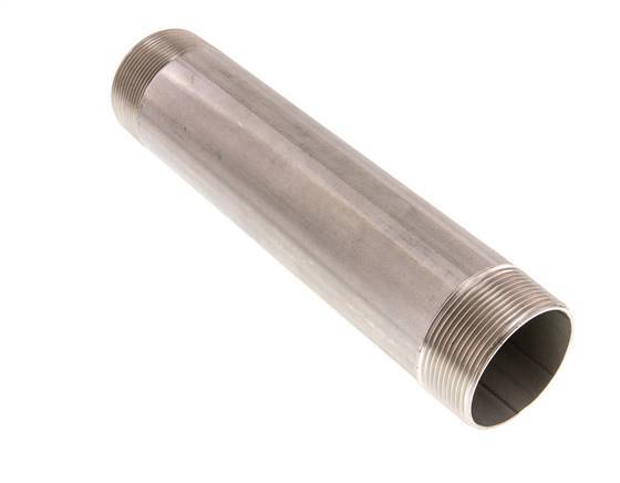 R 2'' Stainless steel Double Pipe Nipple 20 Bar DIN 2982 - 250mm