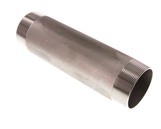 R 2 1/2'' Stainless steel Double Pipe Nipple 20 Bar DIN 2982 - 250mm