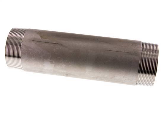 R 2 1/2'' Stainless steel Double Pipe Nipple 20 Bar DIN 2982 - 250mm