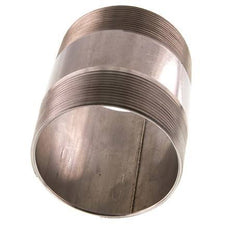 R 3'' Stainless steel Double Pipe Nipple 20 Bar DIN 2982 - 100mm