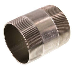 R 3'' Stainless steel Double Pipe Nipple 20 Bar DIN 2982 - 100mm